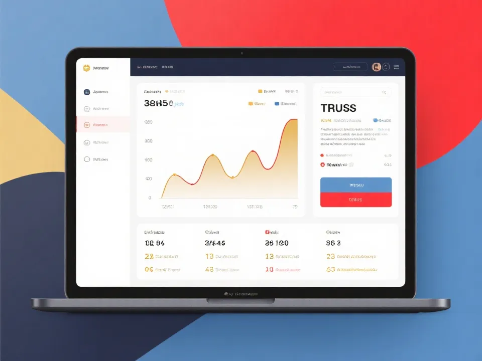 开奖结果与走势分析界面